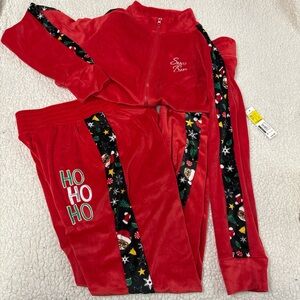 SOLD‼️ NWT Christmas cat tracksuit